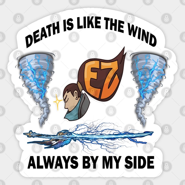 Yasuo Sticker by hamada_pop